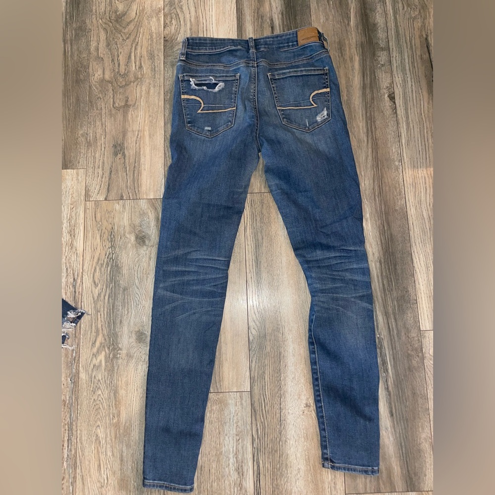 American Eagle high waisted stretch. Size 6